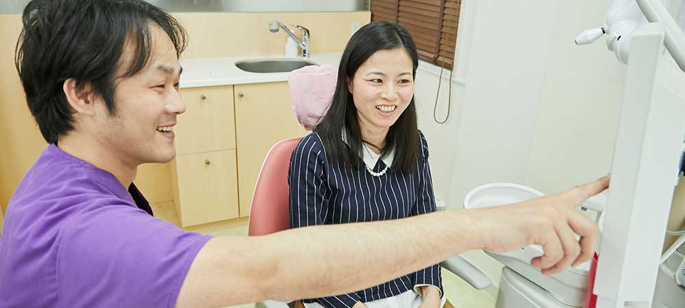 痛くない時の歯医者さん